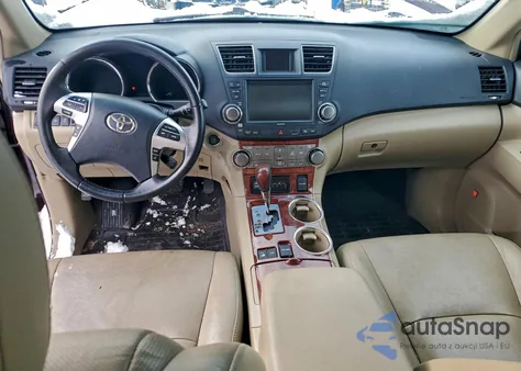 2012 Toyota Highlander Limited from USA, damaged, VIN 5TDDK3EH0CS118871